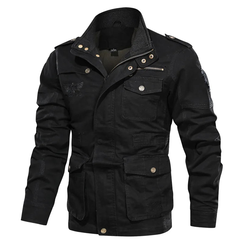 Chaquetas Cargo - Hombre Algodón Casual