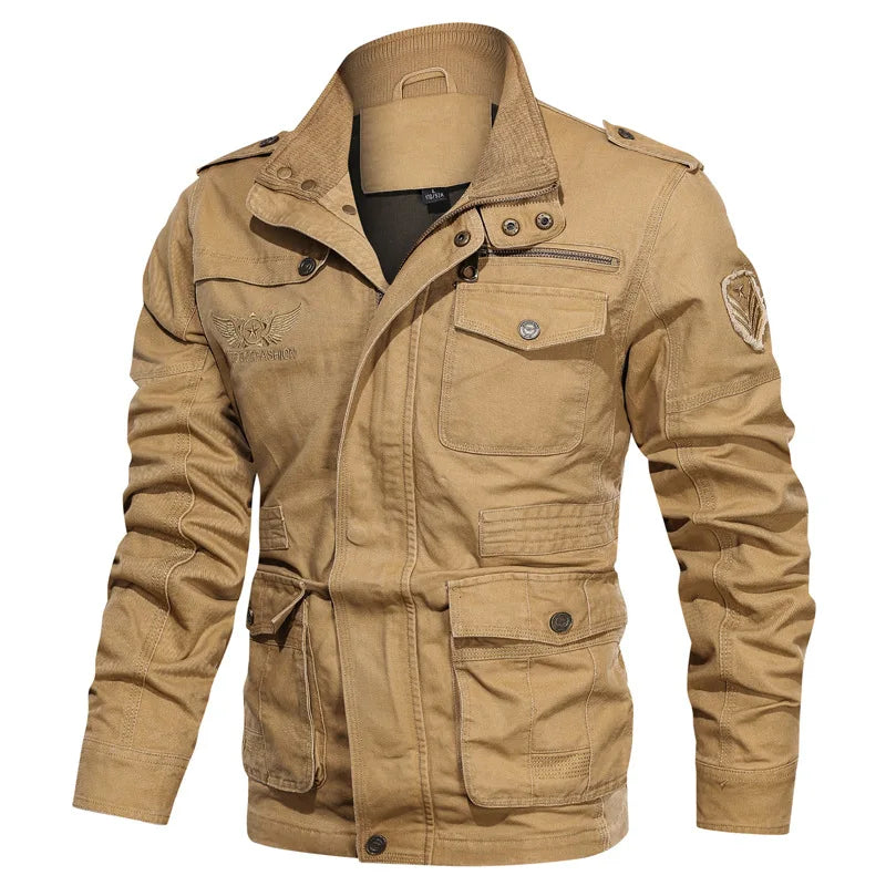 Chaquetas Cargo - Hombre Algodón Casual